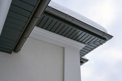 Gutter Cover on Residential Home