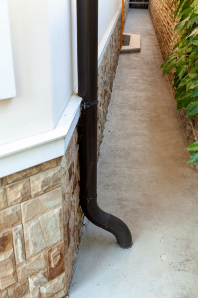 Cost of Underground Gutter Service in Anderson