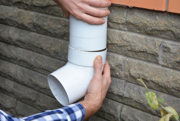 Drainage Downspout Repair in Anderson