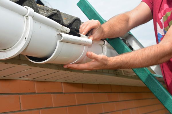 Large Gutter Repair in Anderson