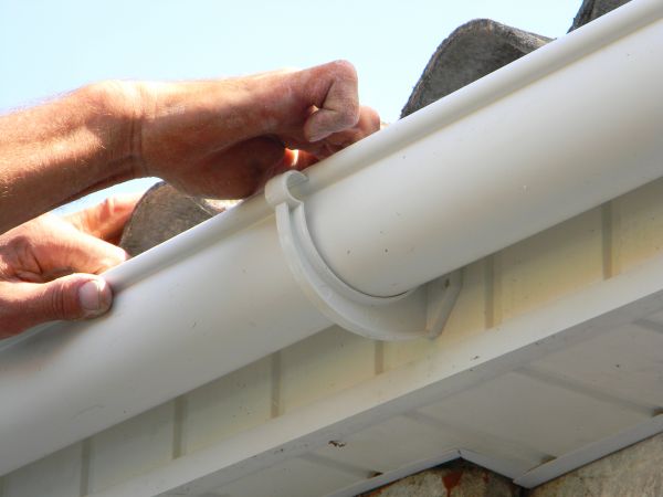 Plastic Gutter Repair in Anderson