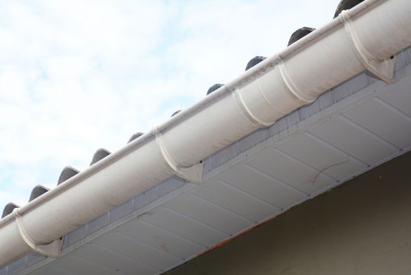 Plastic Gutter Installation in Anderson