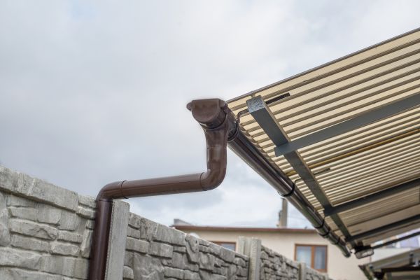 Plastic Downspout Installation in Anderson
